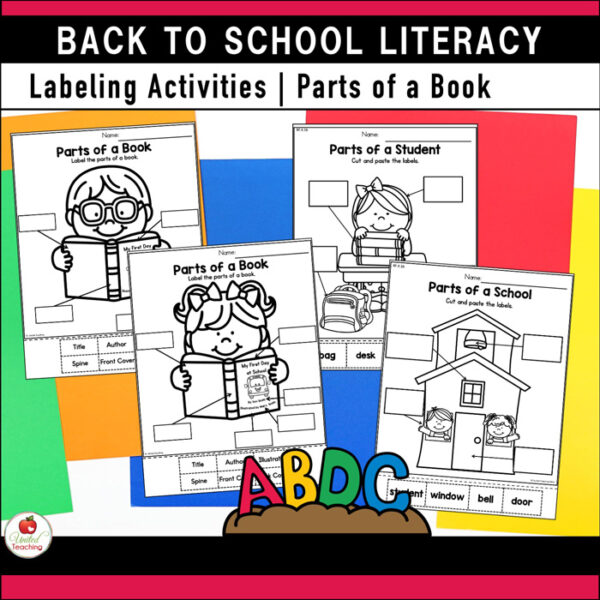 Back to School Literacy Activities Kindergarten Packet - Image 11