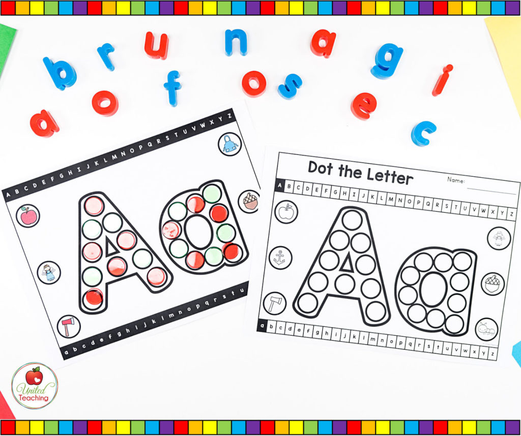 Alphabet Dot Letter Activity
