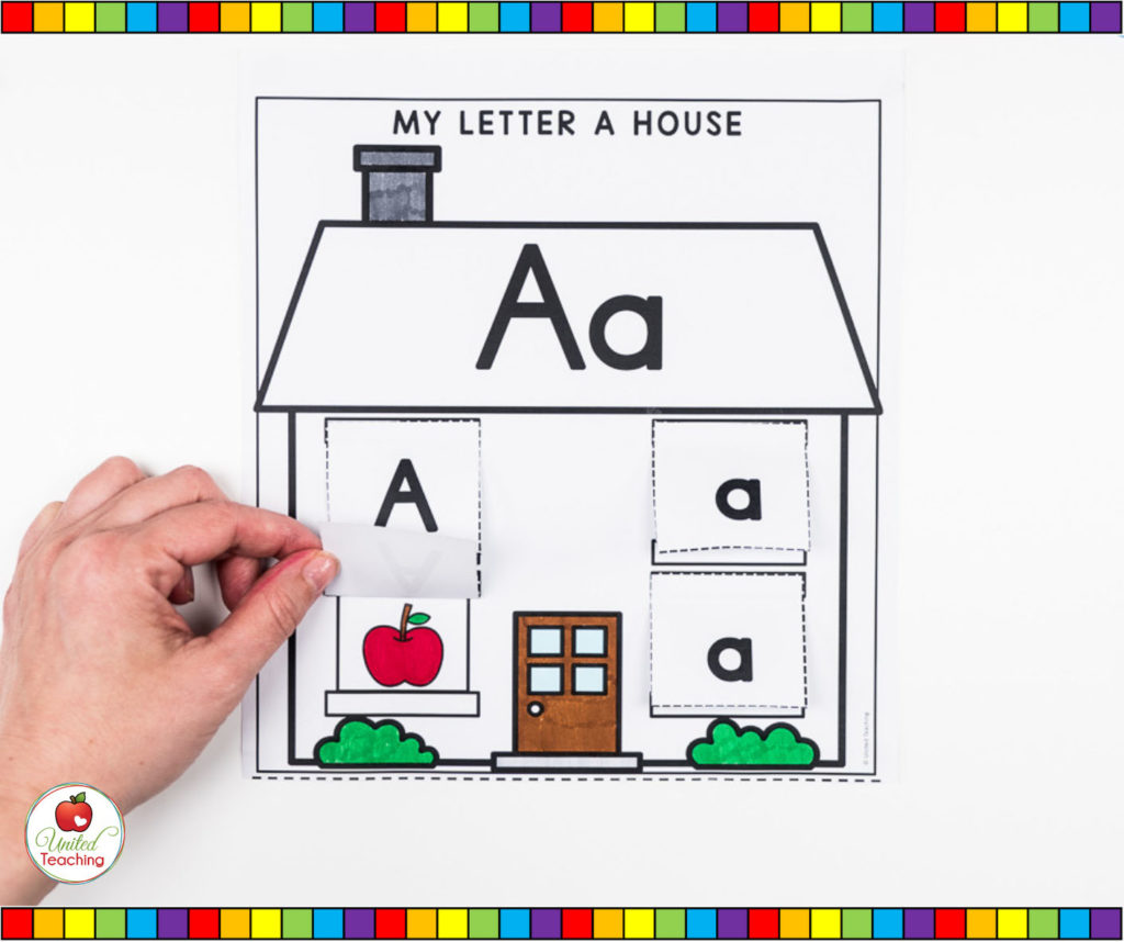 Alphabet Letter House