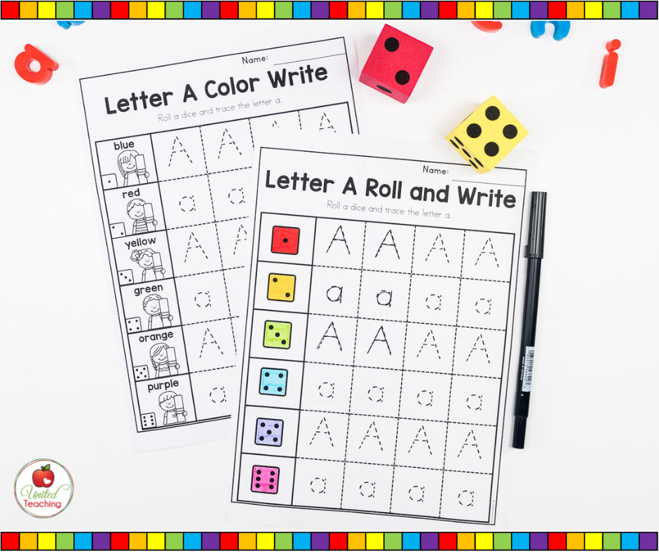 Alphabet Letter Writing Worksheets