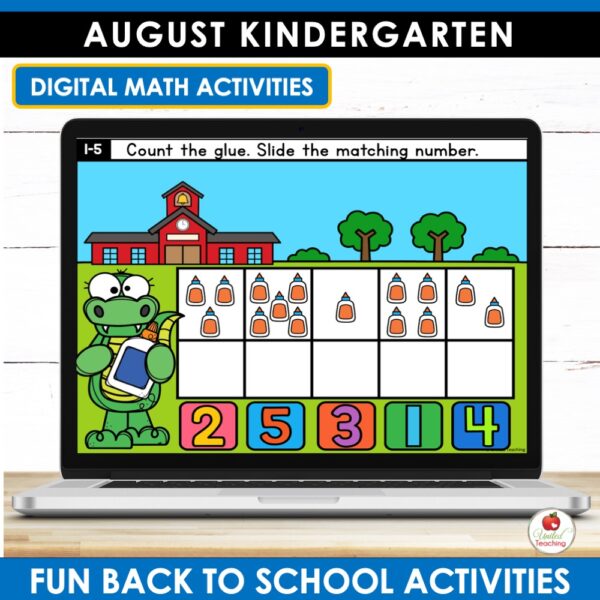 August Math and Literacy Activities for Kindergarten - Image 9