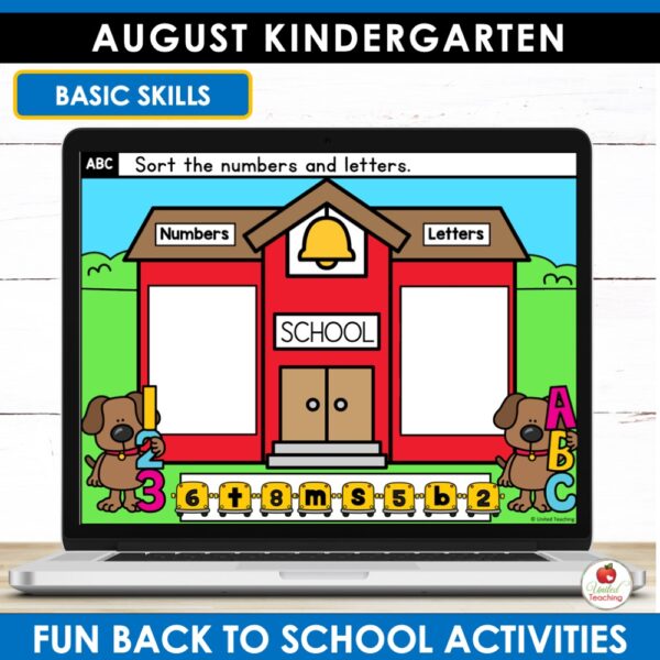 August Math and Literacy Activities for Kindergarten - Image 11