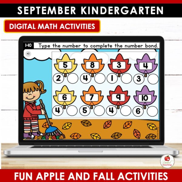 September Math and Literacy Activities for Kindergarten - Image 8
