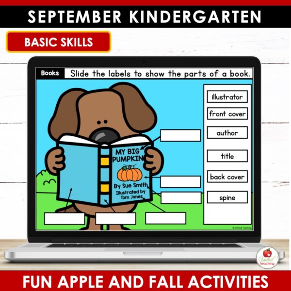 September Math and Literacy Activities for Kindergarten - Image 10