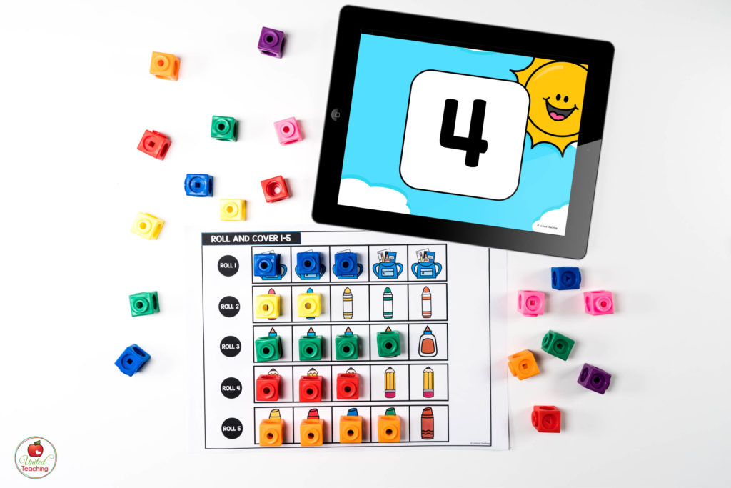 Counting Digital Dice Math Center