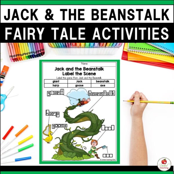 Jack and the Beanstalk Fairy Tale Activities Cover