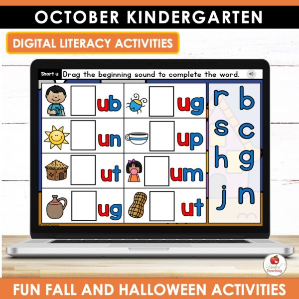 October Math and Literacy Activities for Kindergarten - Image 8