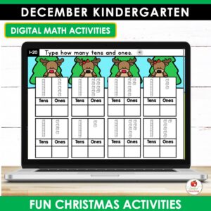 December Math and Literacy Activities for Kindergarten - United Teaching