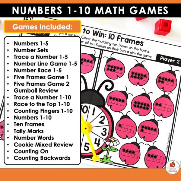 Math Games for Numbers 1 to 20 Bundle - Image 5