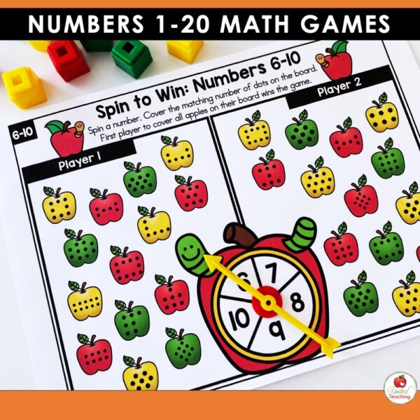 Math Games for Numbers 1 to 20 Bundle - Image 9