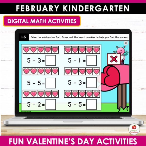 February Math and Literacy Activities for Kindergarten - Image 7