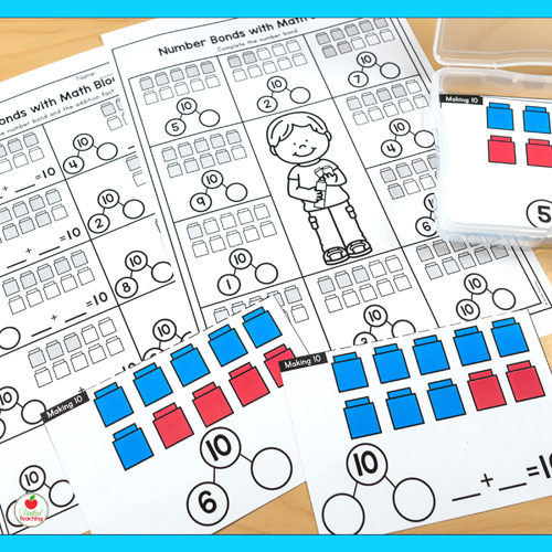 Making 10 Task Cards and Worksheets - Image 8