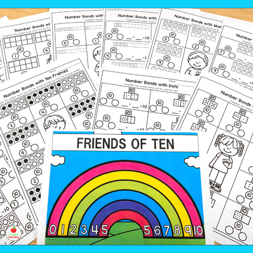 Making 10 Task Cards and Worksheets - Image 9