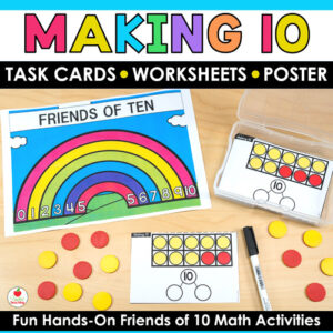 Making 10 Task Cards and Worksheets