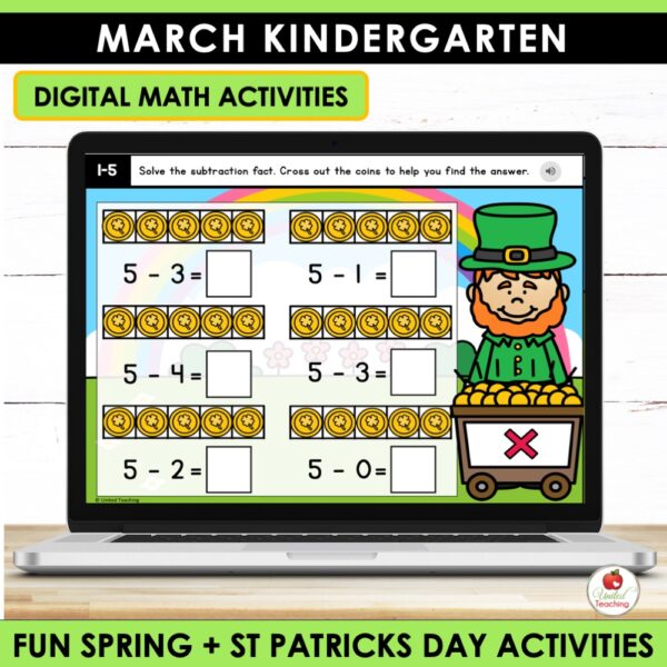 March Math and Literacy Activities for Kindergarten - Image 8