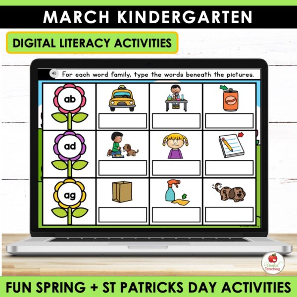 March Math and Literacy Activities for Kindergarten - Image 9