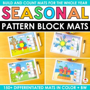Seasonal Pattern Block Mats Bundle