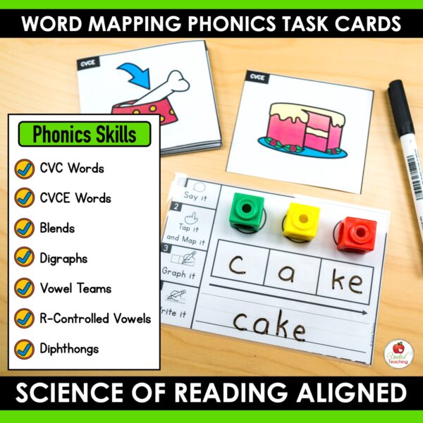 Word Mapping Task Cards Bundle - Image 3