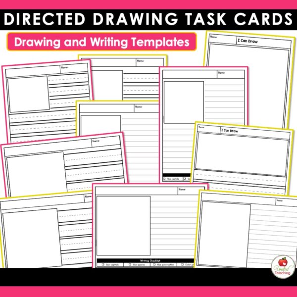 Directed Drawing Seasonal Task Cards - Image 4