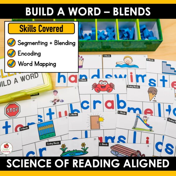 Blends Word Building Task Cards - Image 4