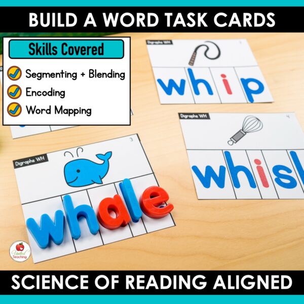 Build a Word Phonics Task Cards Bundle - Image 4