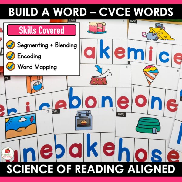 CVCE Word Building Task Cards - Image 4