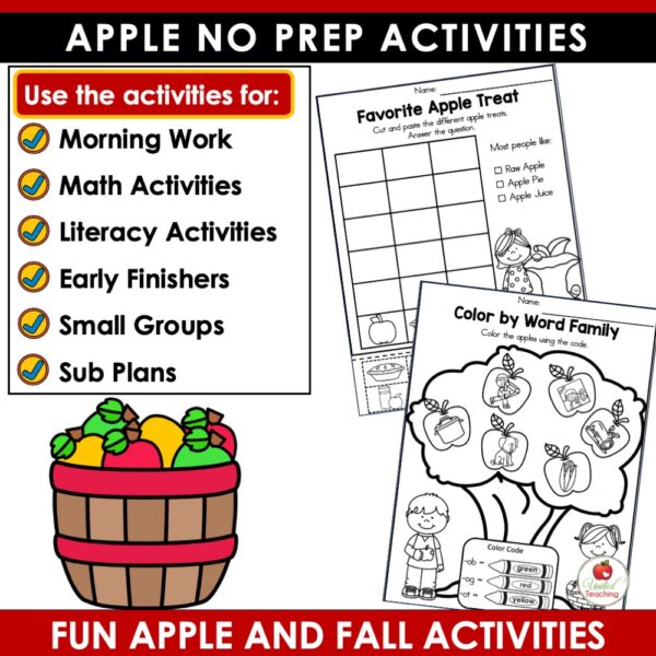 Apple No Prep Activities - Image 3