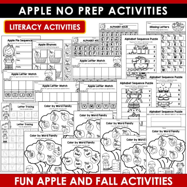 Apple No Prep Activities - Image 6