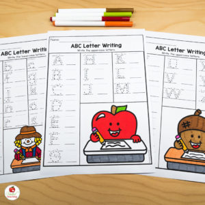 September Worksheets for Kindergarten: Essential No Prep Fall ...