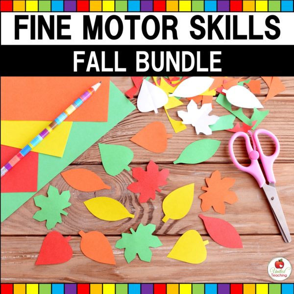 Fall Fine Motor Skills Bundle Cover