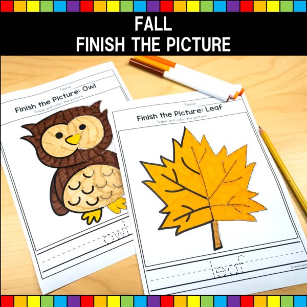 Fall Finish the Picture samples