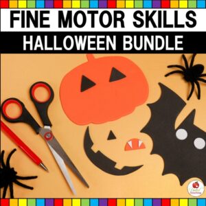 Halloween Fine Motor Skills Bundle Cover