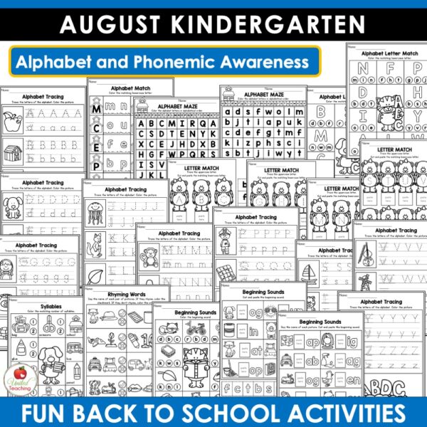 Kindergarten Math and Literacy Activities Bundle - Image 6