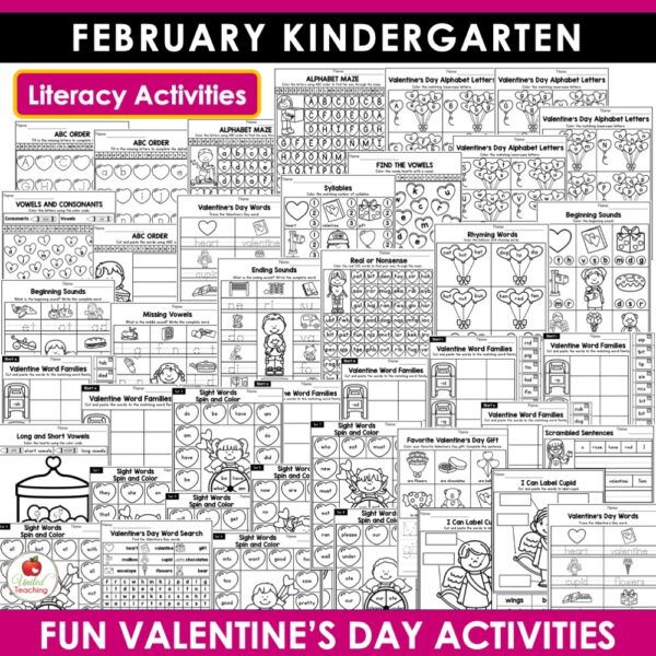 Kindergarten Math and Literacy Activities Bundle - Image 20