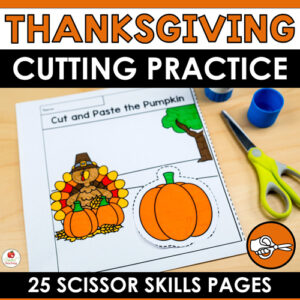 Thanksgiving Cut and Paste Worksheets