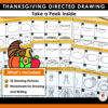 Thanksgiving Directed Drawing Task Cards - United Teaching