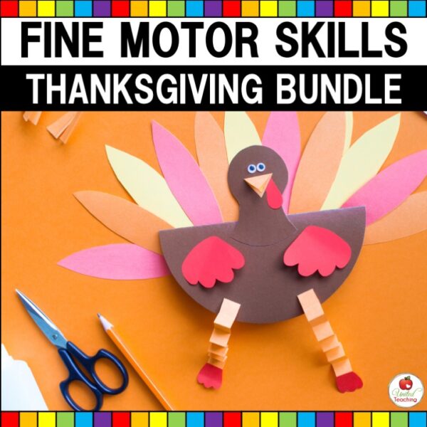 Thanksgiving Fine Motor Skills Bundle Product Cover