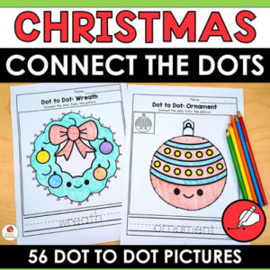 Christmas Connect the Dots Worksheets