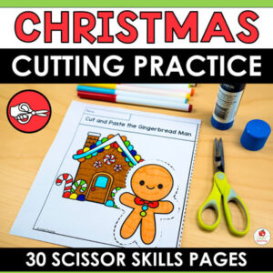 Christmas Cut and Paste Worksheets
