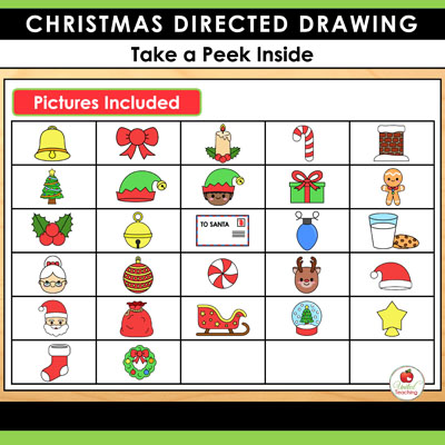 Directed Drawing worksheet pictures