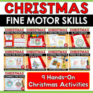 Christmas Fine Motor Skills Bundle
