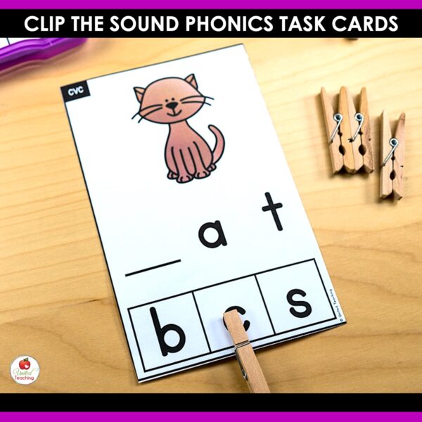 Clip the Sound Phonics Clip Cards Bundle - Image 5