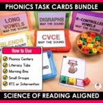 Phonics Task Cards Mega Bundle - United Teaching