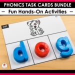 Phonics Task Cards Mega Bundle - United Teaching