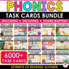 Phonics Task Cards Mega Bundle - United Teaching