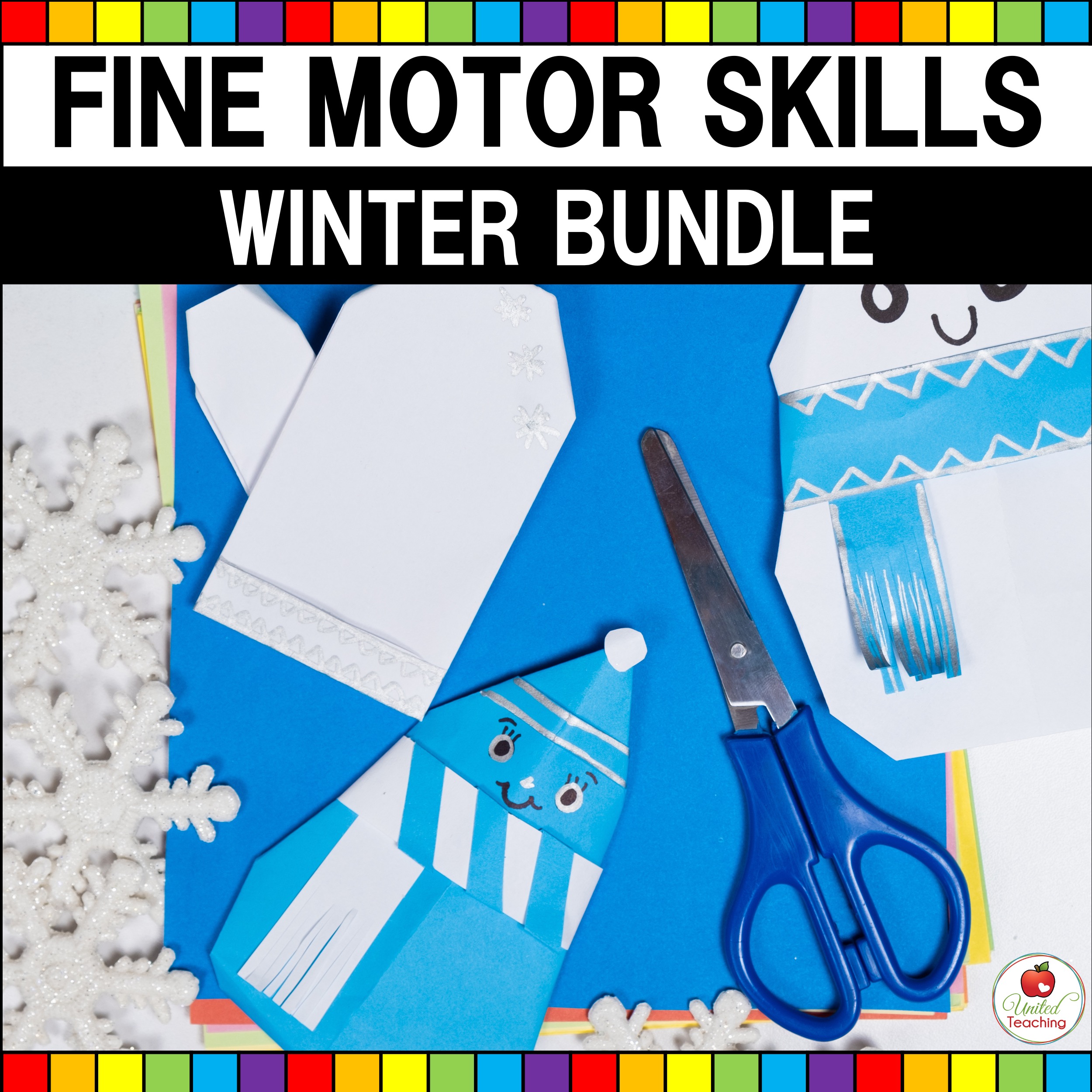 Winter Fine Motor Skills Bundle Cover