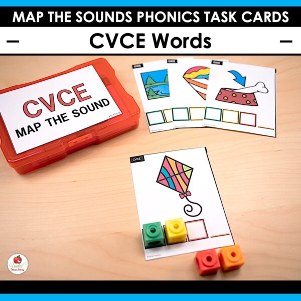 Map the Sounds Phonics Task Cards Bundle - Image 6