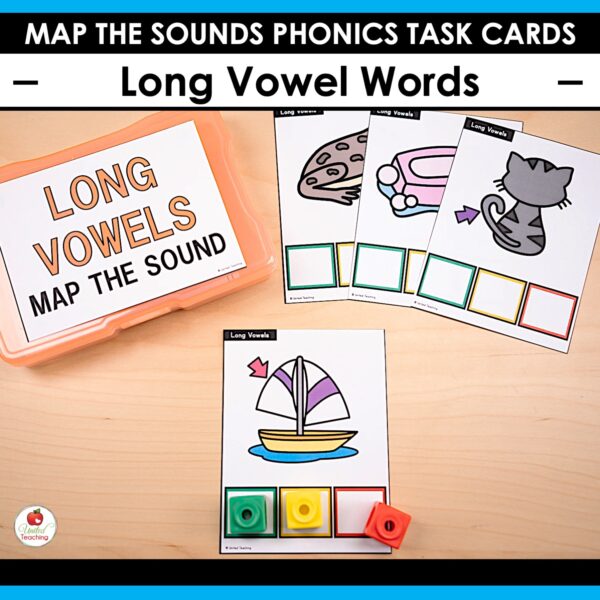 Map the Sounds Phonics Task Cards Bundle - Image 9