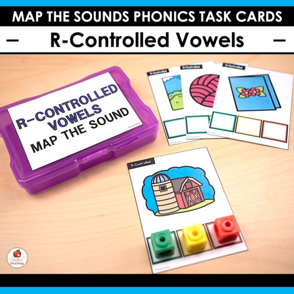 Map the Sounds Phonics Task Cards Bundle - Image 10