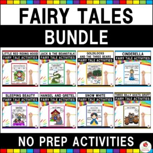 Fairy Tales Activities Bundle Cover